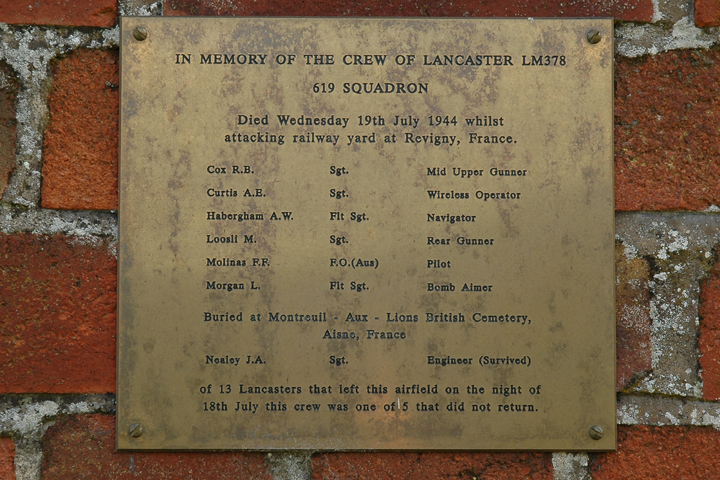 RAF Dunholme Lodge Memorial